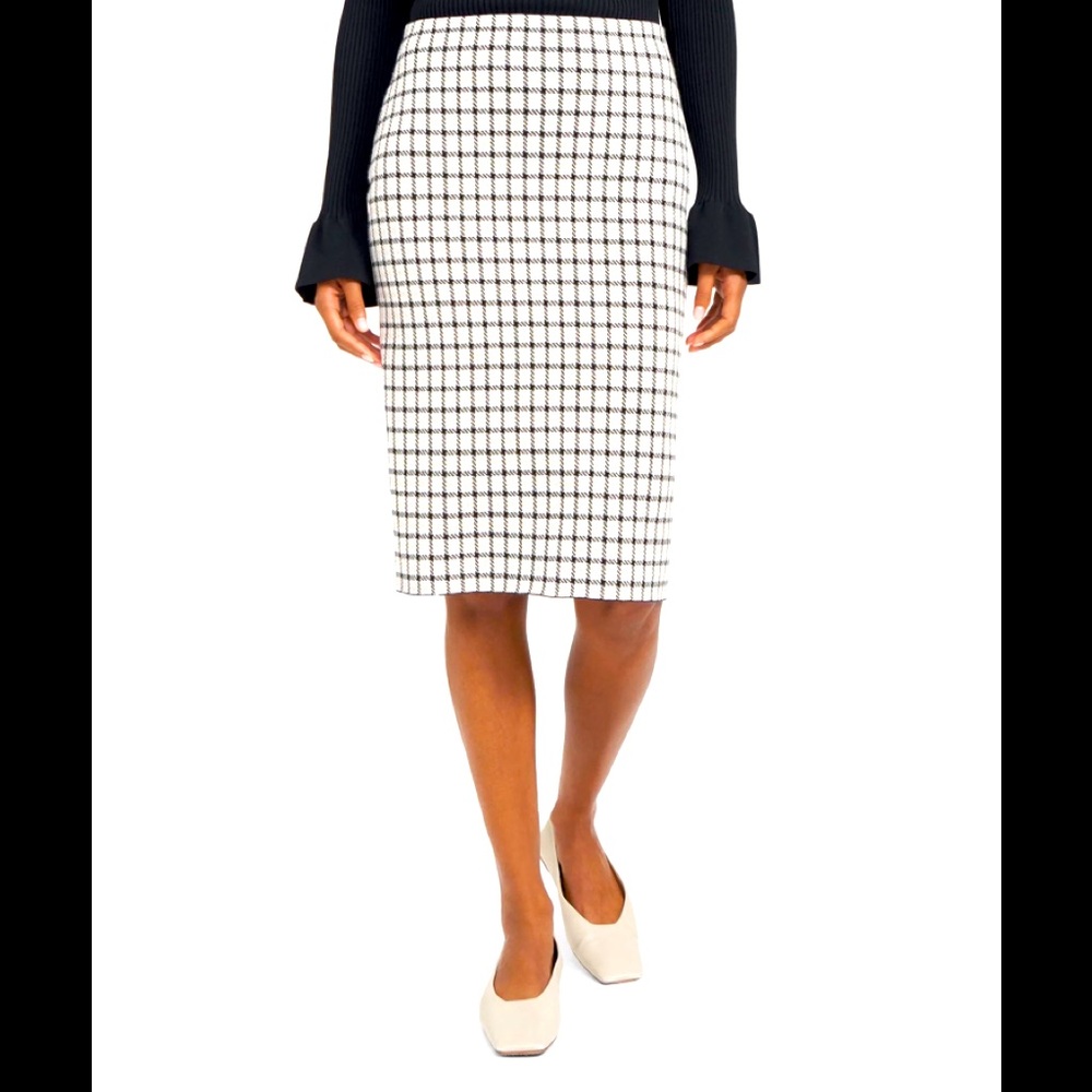 NWT! THEORY Oatmeal Fine Bilen Sweater Skirt S